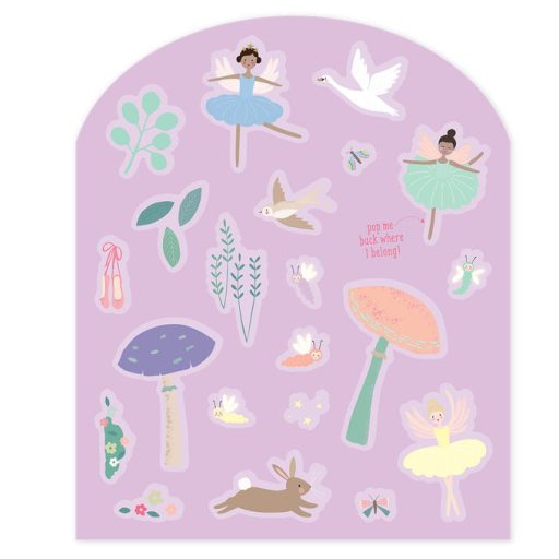 Floss and rock Stick & play - Varázslatos matricás könyv