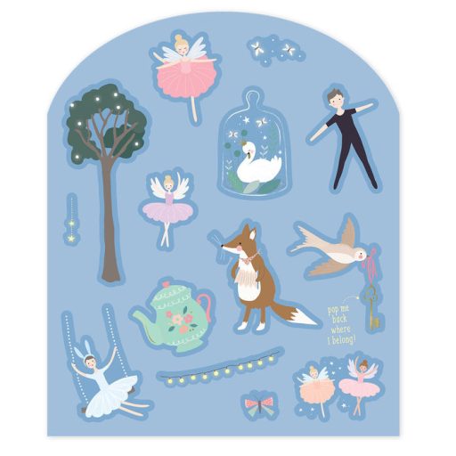 Floss and rock Stick & play - Varázslatos matricás könyv