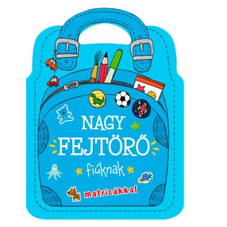 Napraforgó Nagy fejtörő - fiúknak matricákkal