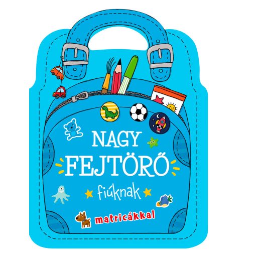 Napraforgó Nagy fejtörő - fiúknak matricákkal