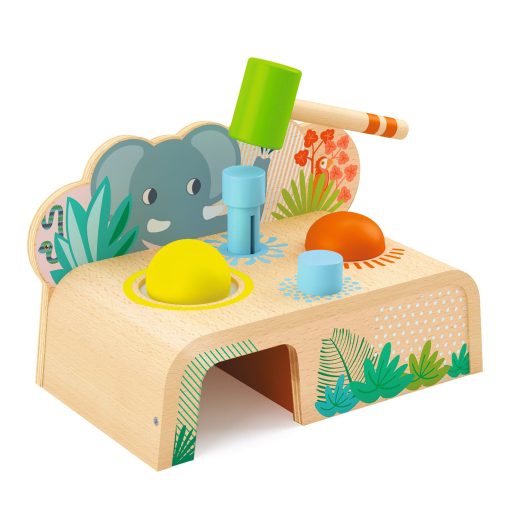 Djeco Felfedező játék - Kalapáló - Multitap