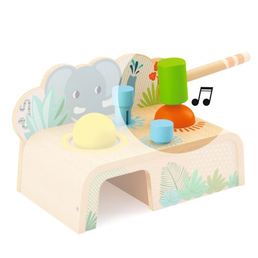 Djeco Felfedező játék - Kalapáló - Multitap