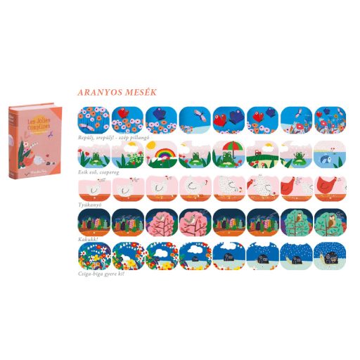 Moulin Roty Apró csodák - Aranyos mesék mesevetítő könyv