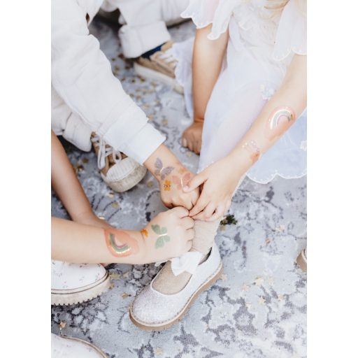 Party Deco Unicornis Tetoválás színes