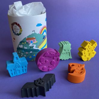 The Crayon Bug Kézzel készített zsírkréták- Halloween