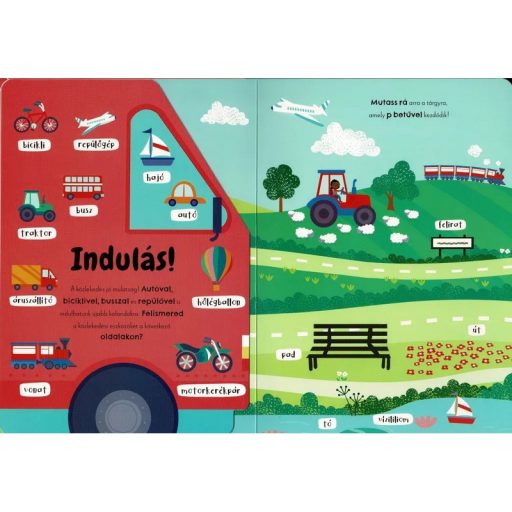 Napraforgó Első szavaim - angol-magyar hangmodulos könyv