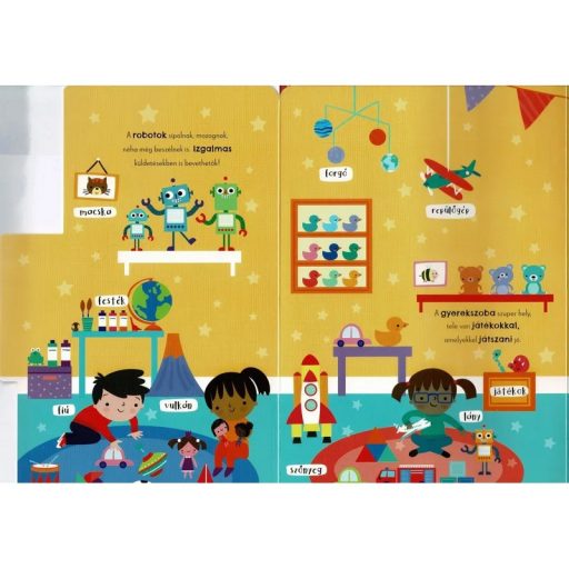 Napraforgó Első szavaim - angol-magyar hangmodulos könyv