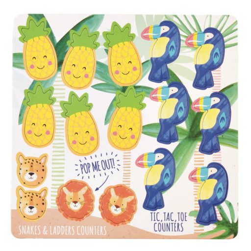 Floss and rock Mágneses szórakoztató játék - Dzsungel