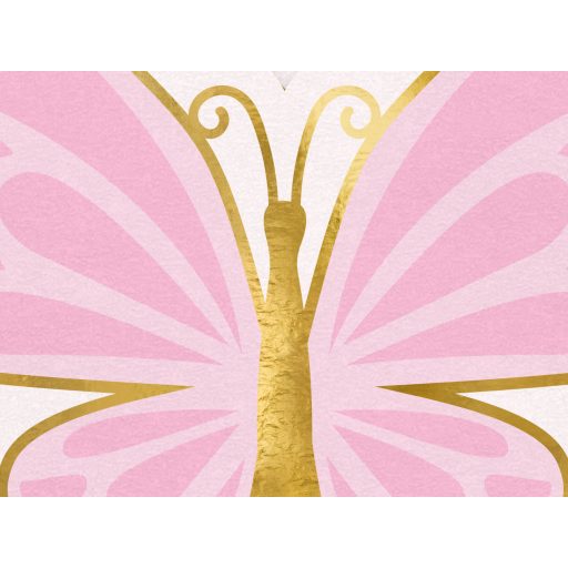 Party Deco Pillangós szalvéták