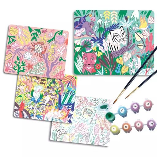 Auzou Kreatív festés számok szerint, Természet