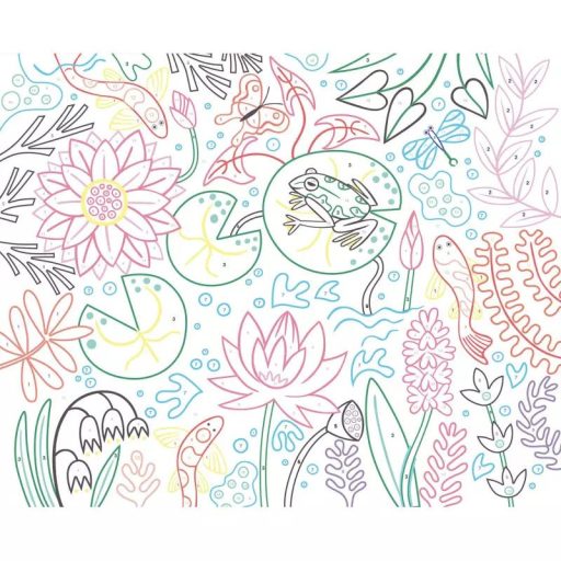 Auzou Kreatív festés számok szerint, Természet