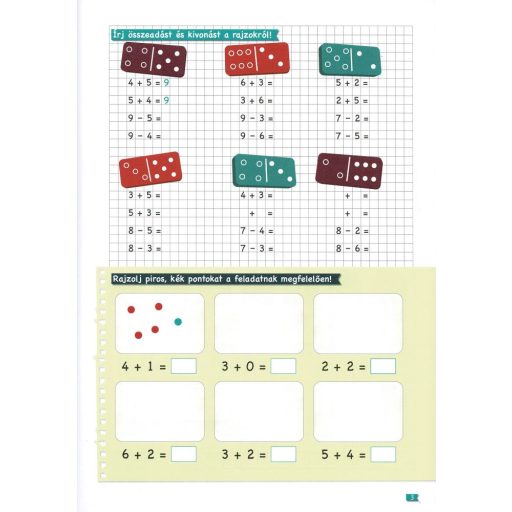 Napraforgó Tanoda - Gyakorlófeladatok elsősöknek 1.