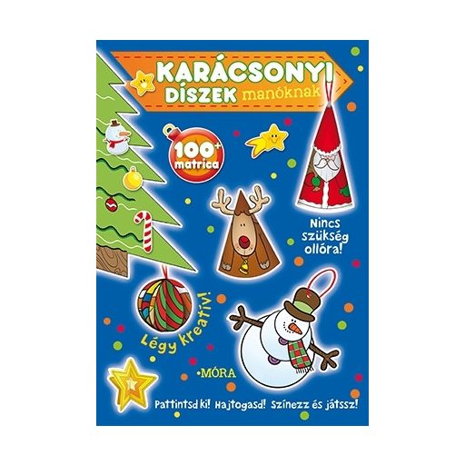 Móra Karácsonyi díszek manóknak