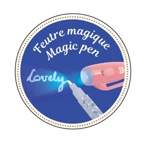 Djeco Titkos napló varázstollal - Oana secret notebook