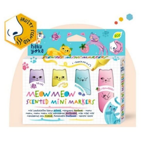 Haku Yoka Illatos filctoll készlet, Cicák