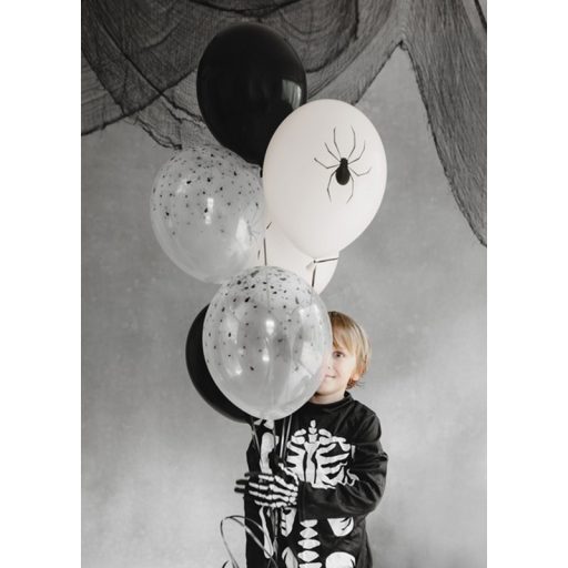 PartyDeco Luficsomag, 30 cm, Pókok - 6 db