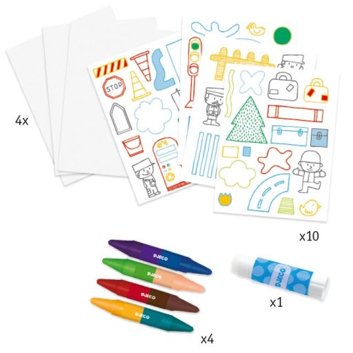 Djeco Teremtendő világ - Autó