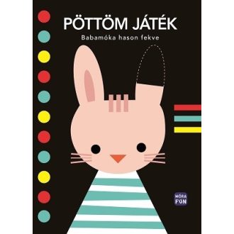 Móra Pöttöm játék Babamóka hason fekve