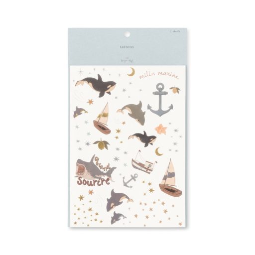 Konges Sløjd Gyerek tetoválás - Fiús