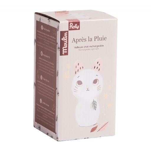 Moulin Roty Eső után - Éjjeli lámpa - Cica