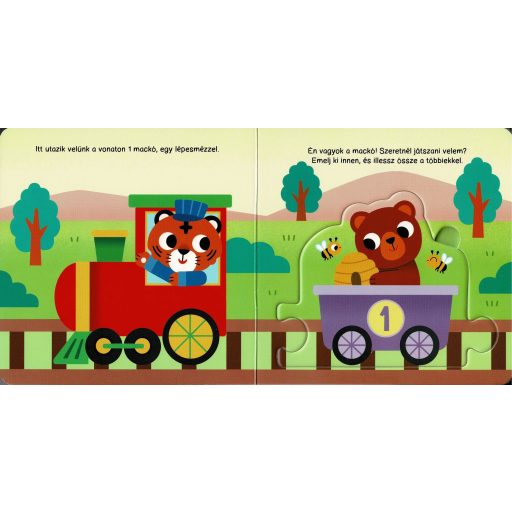 Napraforgó Kicsik kirakója 5. - Vonatok