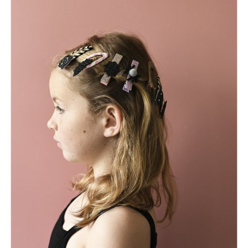 Rockahula Kids Csillogó denevér hajcsatok 2db