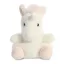 Palm Pals Sassy Unicorn fehér unikornis egyszarvú plüssfigura rózsaszín sörénnyel 13 cm