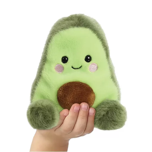 Palm Pals Airy Avocado zöld avokádó plüssfigura barna magocskával 13 cm