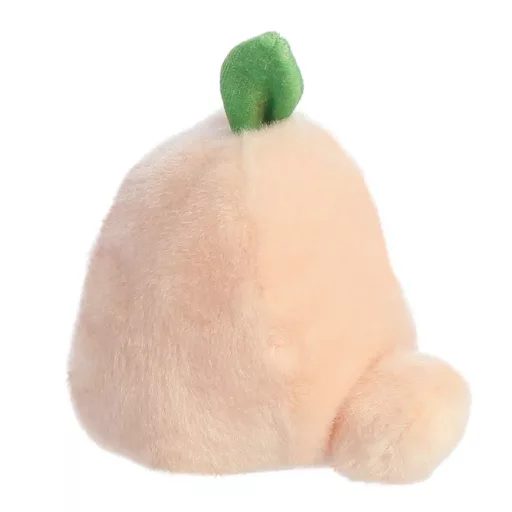 Palm Pals Mellow Peach pasztell őszibarack plüssfigura zöld levélkével 13 cm