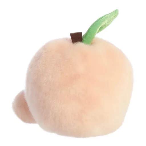 Palm Pals Mellow Peach pasztell őszibarack plüssfigura zöld levélkével 13 cm