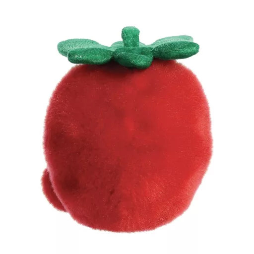Palm Pals Juicy Strawberry piros eper szamóca plüssfigura zöld levelekkel 13 cm