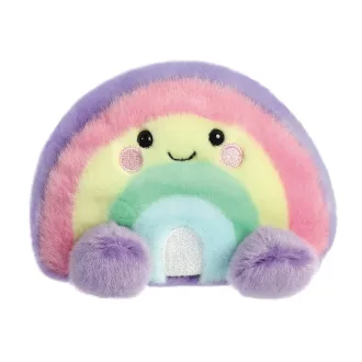 Palm Pals Vivi Rainbow színes mosolygós szivárvány plüssfigura 13 cm