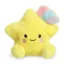 Palm Pals Pisces Shooting Star sárga hullócsillag plüssfigura szivárványos csóvával 13 cm