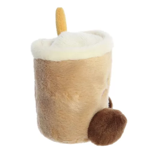Palm Pals Milky Tea Boba tejeskávé színű bubble tea boba plüssfigura 13 cm