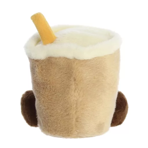 Palm Pals Milky Tea Boba tejeskávé színű bubble tea boba plüssfigura 13 cm