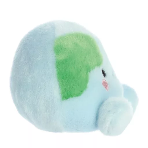 Palm Pals Eve Earth kék-zöld Föld bolygó plüssfigura mosolygós arccal 13 cm