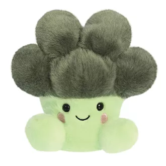 Palm Pals Luigi Broccoli zöld brokkoli plüssfigura bolyhos koronával 13 cm