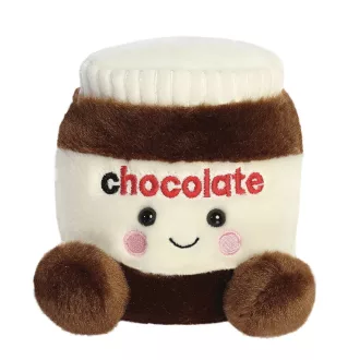 Palm Pals Silky Chocolate Spread mosolygós csokikrém mogyorókrém üveg plüssfigura 13 cm