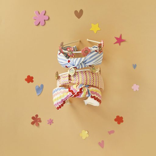 Rockahula Kids Szivárvány kagylók hajpánt