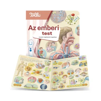Tolki Interaktív foglalkoztató hangoskönyv - Emberi test