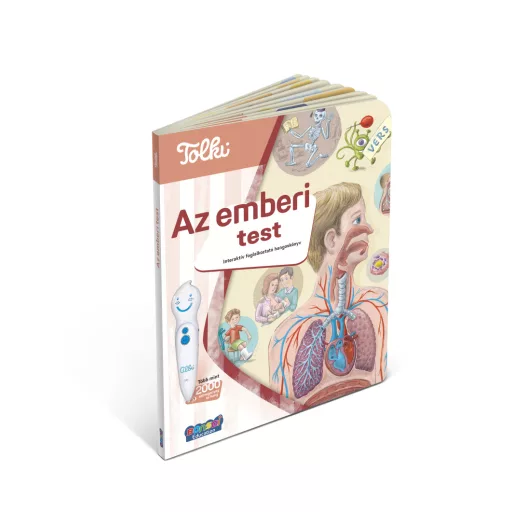 Tolki Interaktív foglalkoztató hangoskönyv - Emberi test