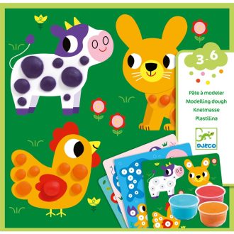 Djeco Gyurmaformázós képkészítés - Gyurma gombok