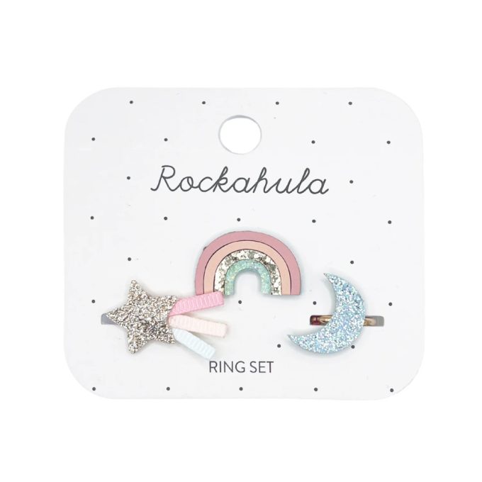 Rockahula Kids - Shimmer Rainbow gyűrű készlet