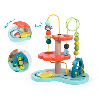 Moulin Roty Dzsungel - Golyóvezető játék