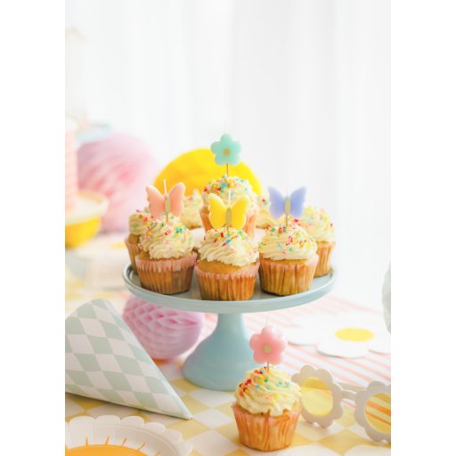 Party Deco Születésnapi gyertyák Pillangók