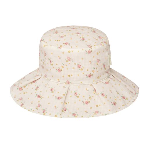 Rockahula Kids Apró virágos redőzött, kifordítható napkalap 3-6 éveseknek