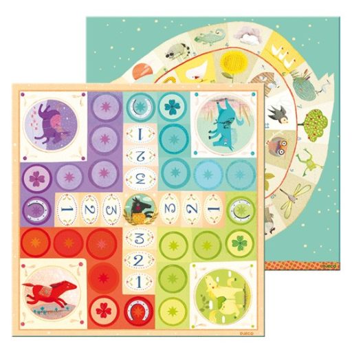 Djeco Társasjáték klasszikus - Ludo & Co. Junior