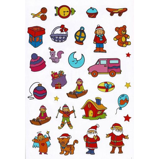 Napraforgó Színezz a Télapóval