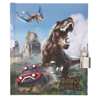 Dino World Kulcsos Napló