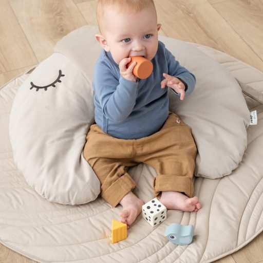 Done by Deer Szenzoros építő szett, Birdee, színes